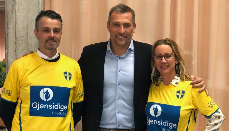 Anders Lundin, Stefan Lövgren och Ebba Kilman.